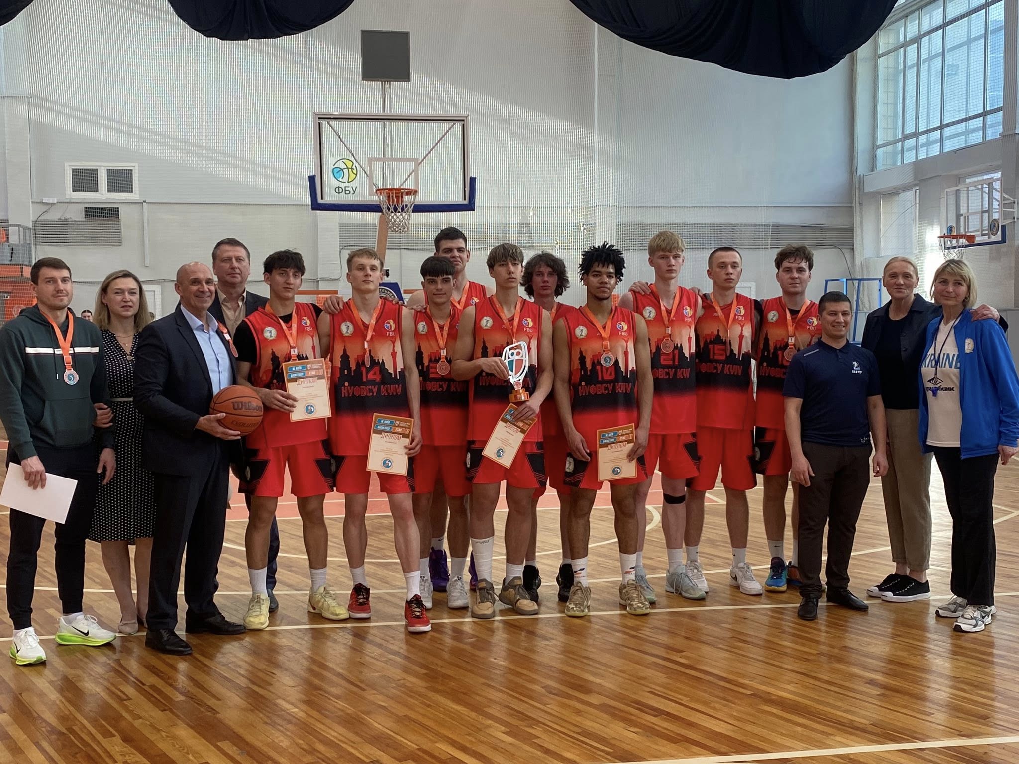 НУФВСУ — чемпіон міського етапу «Пліч-о-пліч Всеукраїнські студентські ліги» з баскетболу!