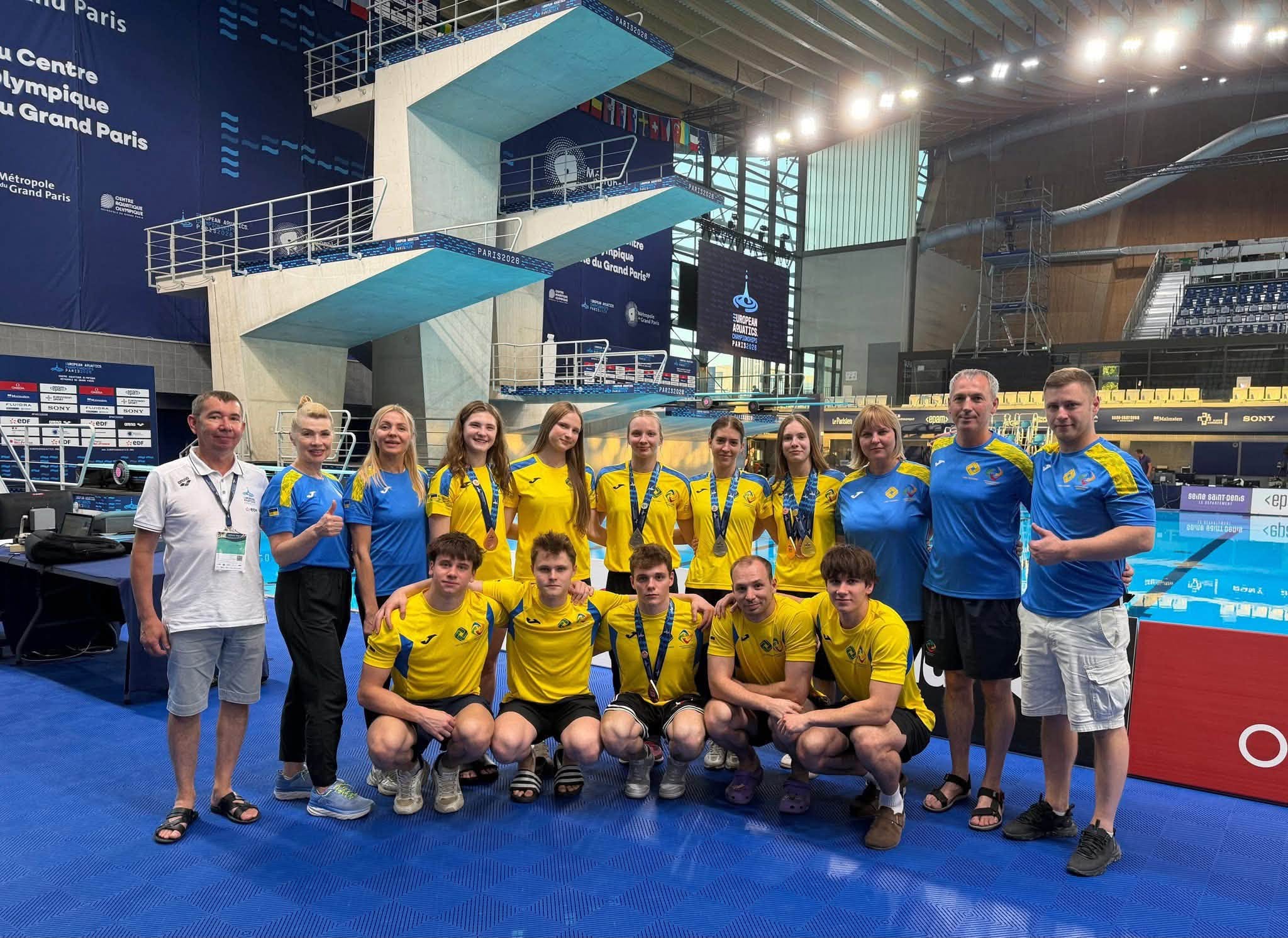 Діана Карнафель - срібна призерка чемпіонату Європи зі стрибків у воду!