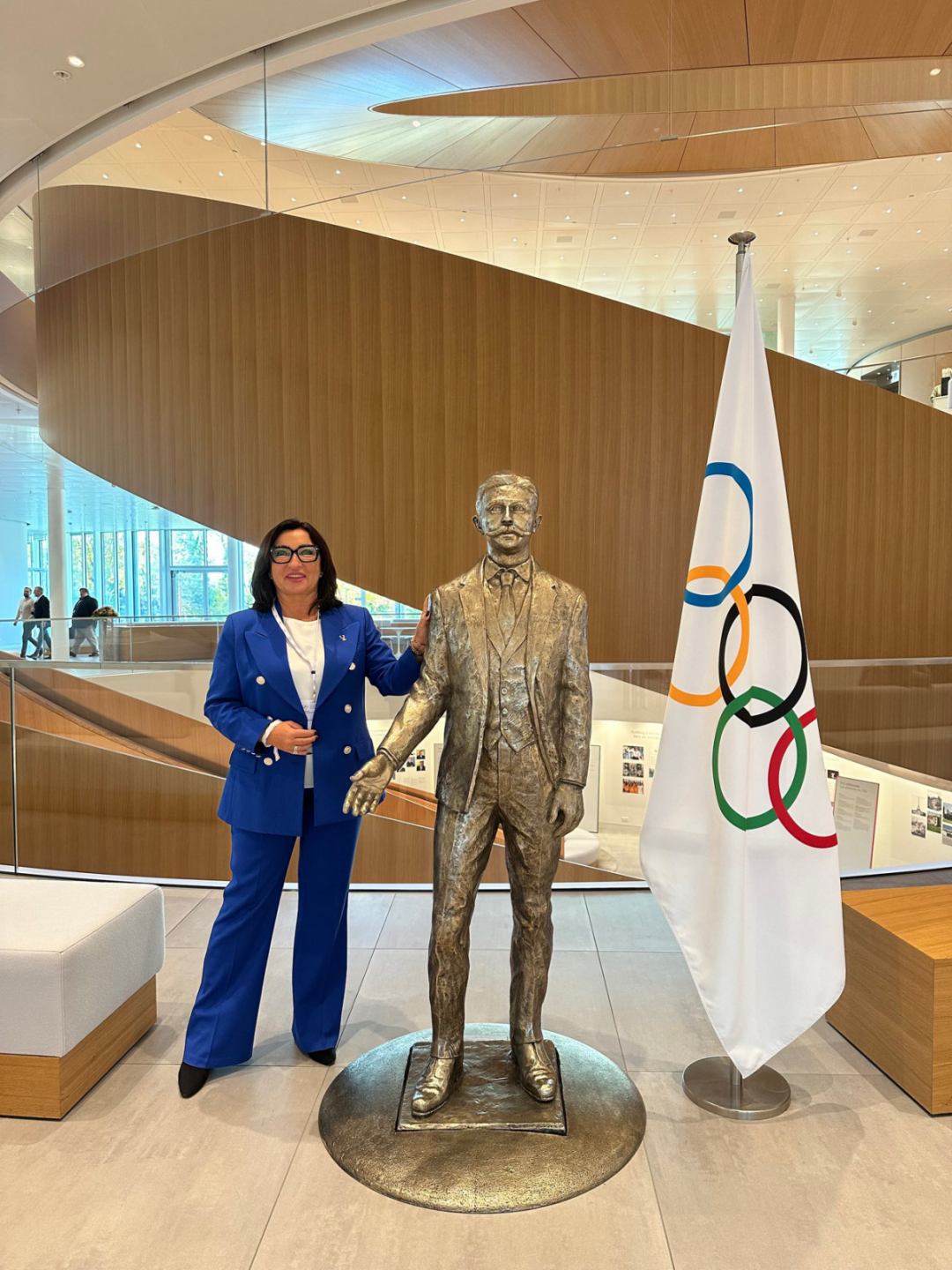 Професорка Марія Булатова взяла участь у засіданні Комісії МОК у Лозанні