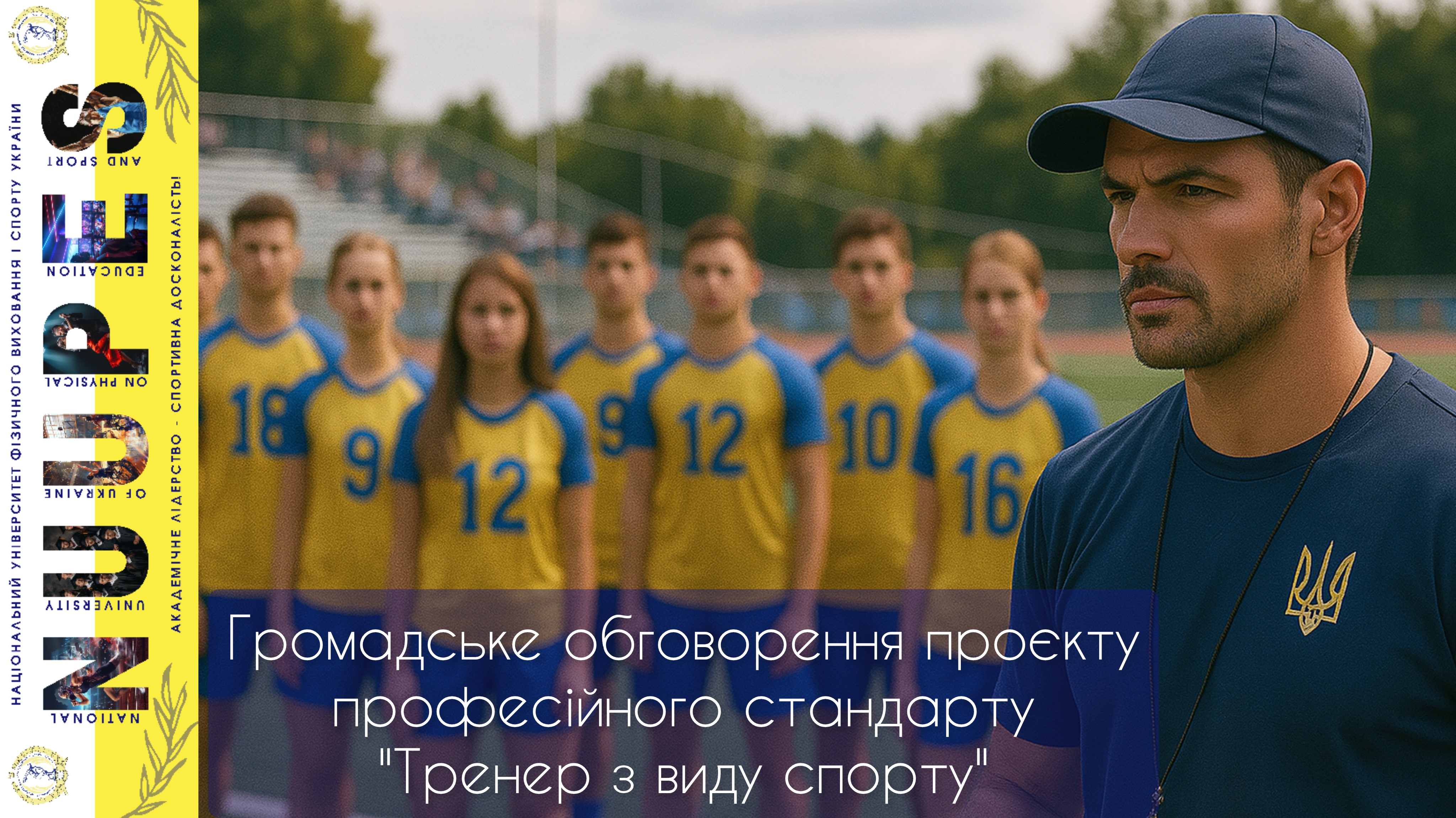 До обговорення! Проєкт професійного стандарту за професією «Тренер з виду спорту»