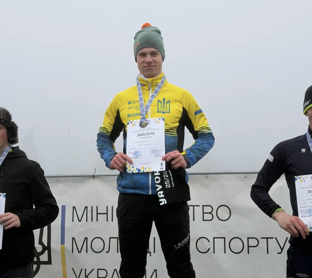 Антон Нікулін — чемпіон України з біатлону в індивідуальній гонці