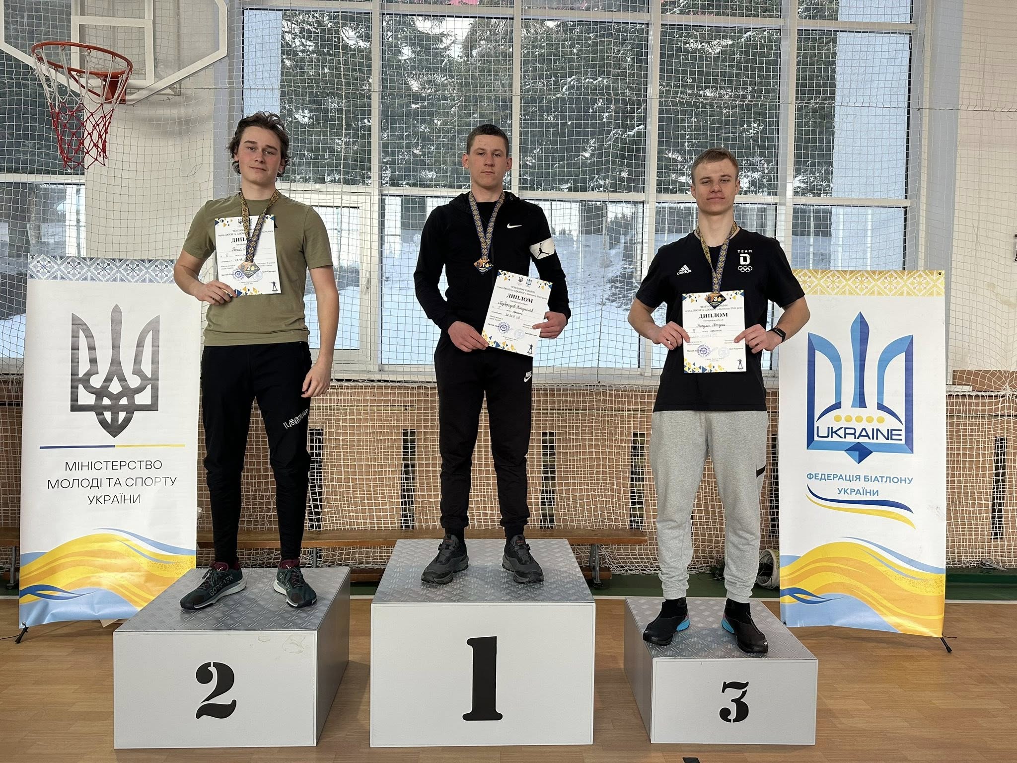 Бондан Нікулін - бронзовий призер чемпіонату України з біатлону