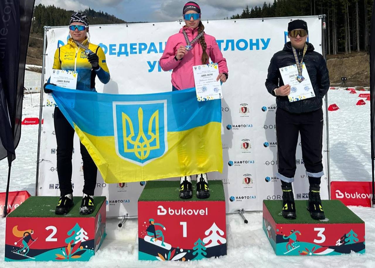 Студентка НУФВСУ — дворазова чемпіонка України з біатлону серед юнаків та дівчат!