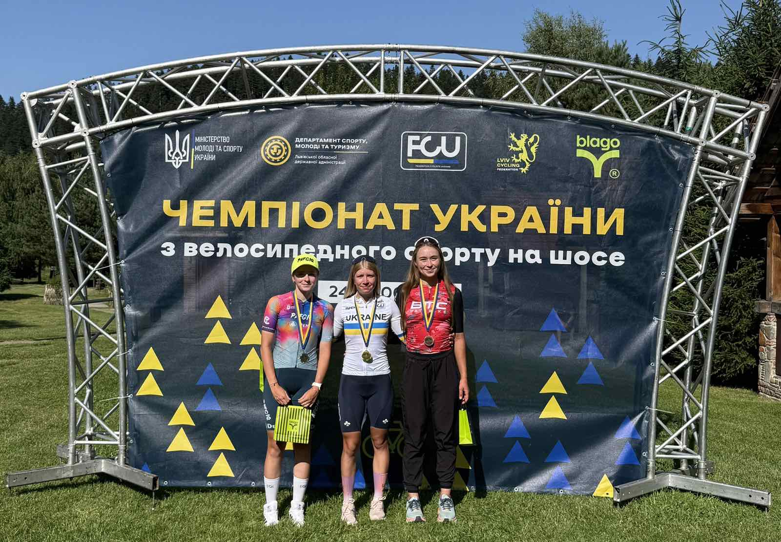 Велосипедисти НУФВСУ – серед найкращих на чемпіонатах України