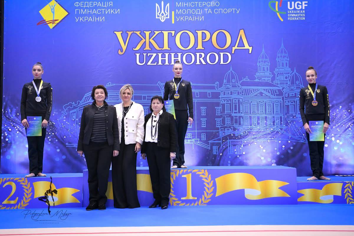 Золотий дубль Анастасії Ікан на чемпіонаті України з гімнастики художньої