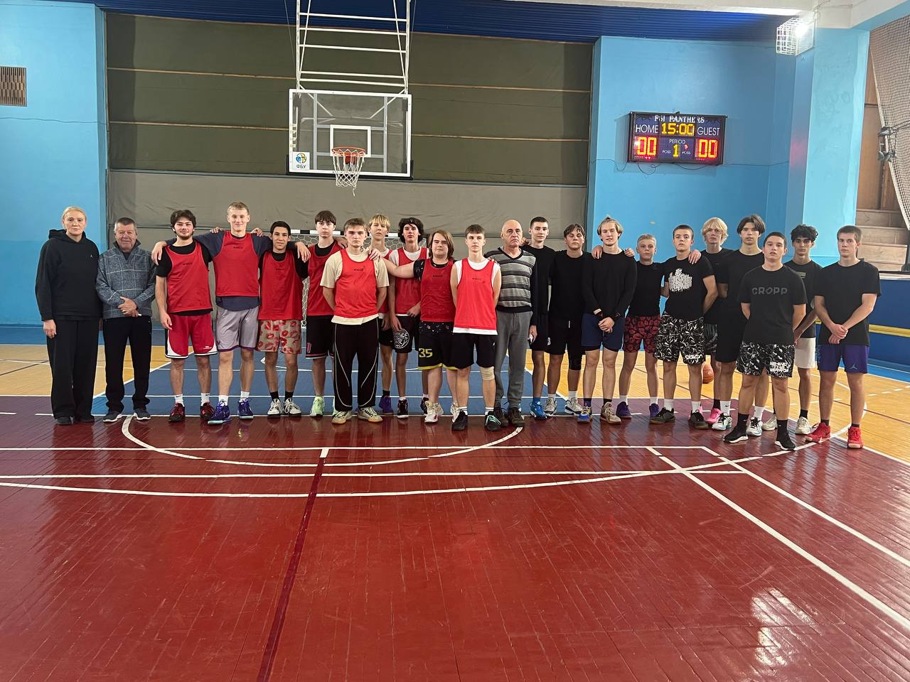 Профорієнтаційна гра з баскетболу проти Київського фахового коледжу зв'язку