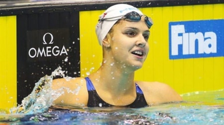 Випускниця НУФВСУ Дарина Зевіна стала переможцем Кубку світу з плавання у м. Шартрі (Франція)