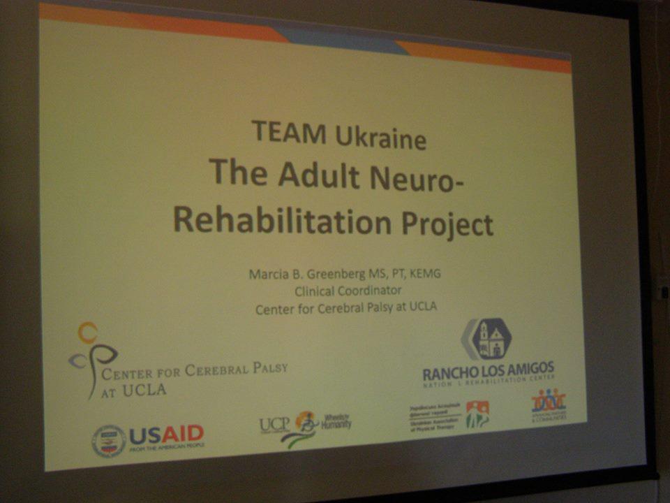 З 17 по 21 жовтня на базі Запорізької обласної клінічної лікарні відбувся треніг-семінар з нейрореабілітації