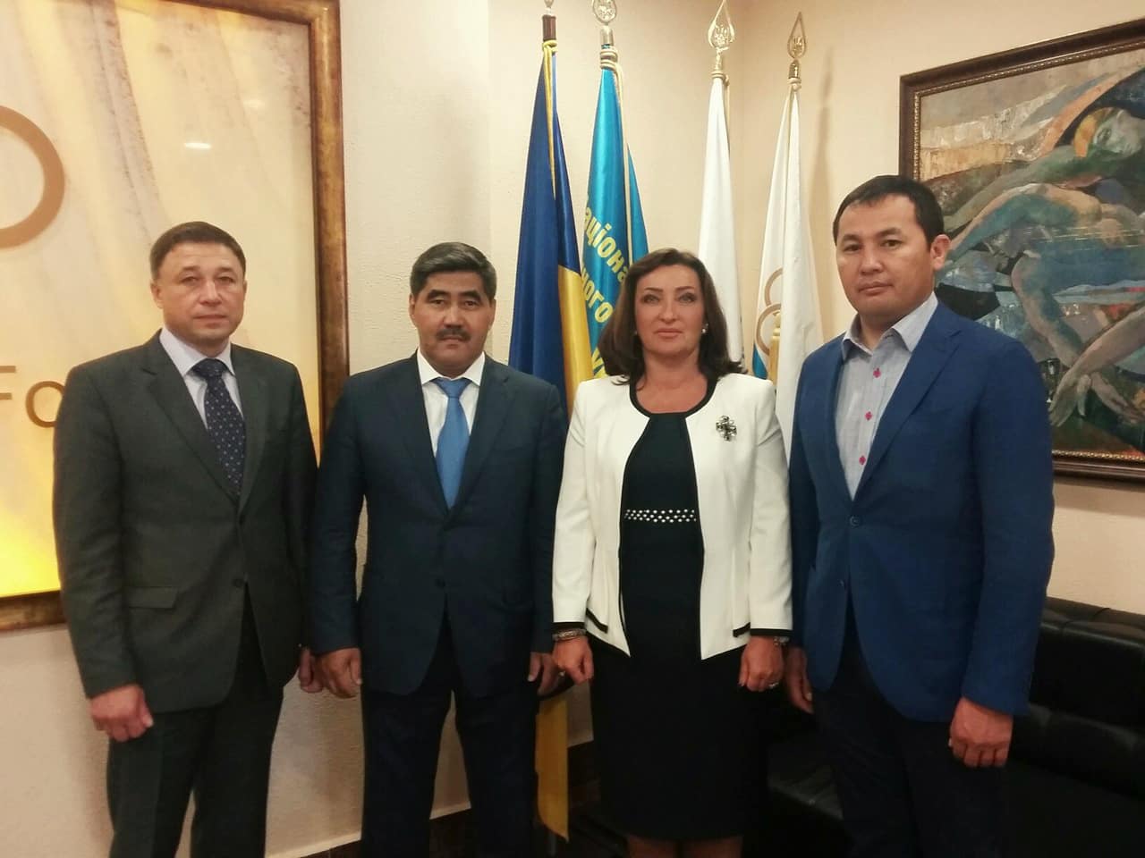 Міжнародний центр олімпійських досліджень відвідала делегація Республіки Казахстан